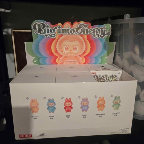 POP MART Blue "Hope" BIE Labubu‎ Collectible Swarvorski 100% Authentic - Picture 4 of 4